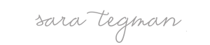 Sara Tegman Photography Blog logo